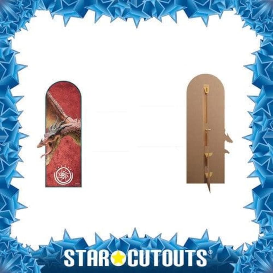 image 1 of Monstrous Nightmare How To Train Your Dragon Live Action Single Backdrop Cardboard Cutout 182cm