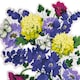 image 3 of Die Cut Green Vase Design Magical Botanicals Paper Flowers Open Blank Card