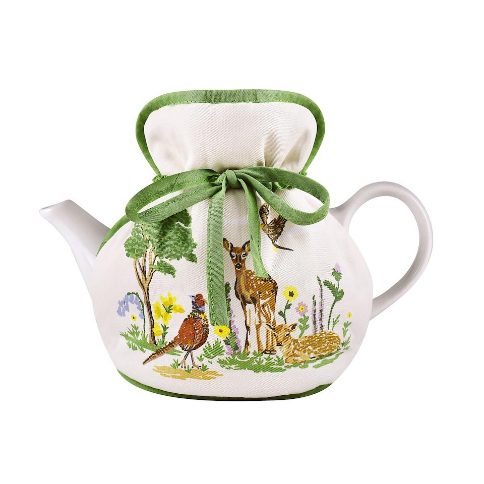 image 1 of Ulster Weavers Thistlewood Tea Cosy - Muff Green