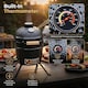 image 7 of Kamado Egg Ceramic Charcoal BBQ Barbecue Grill Roaster Smoker 13″