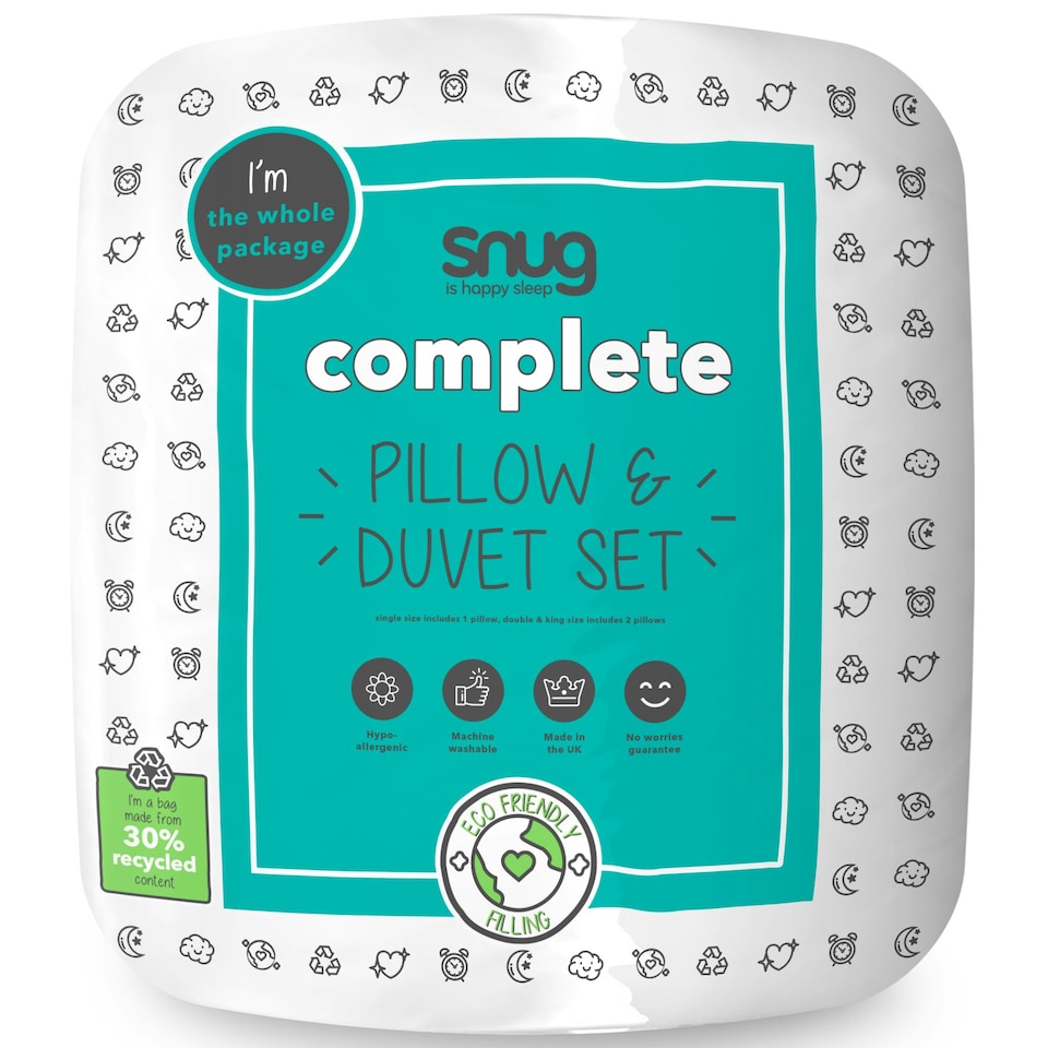 image 1 of Snug Complete Bed Set - 10.5 Tog - Double