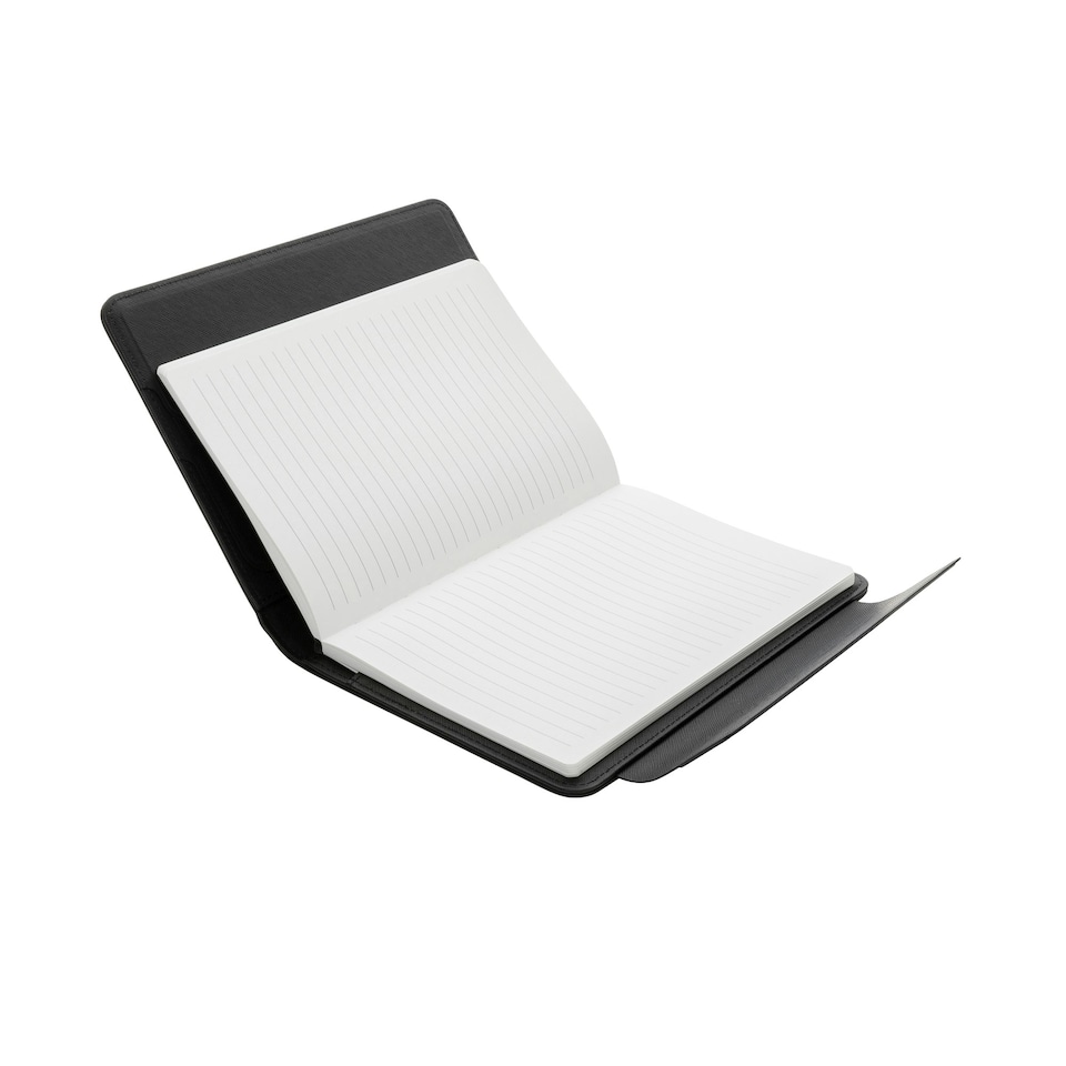 image 1 of Swiss Peak Heritage Stone Paper A5 Portfolio - Black - One Size