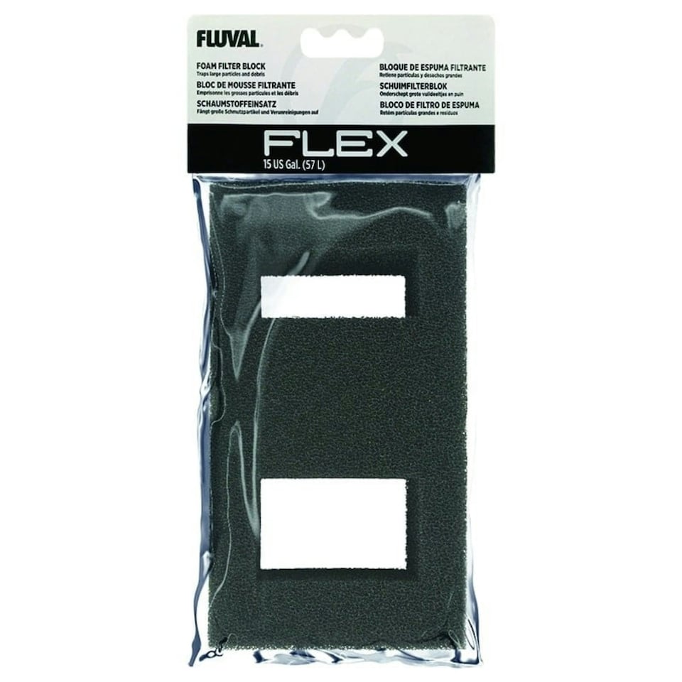 image 1 of Fluval FLEX Black Foam Filter Insert 15g