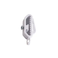 Curtain Track End Stops White | White