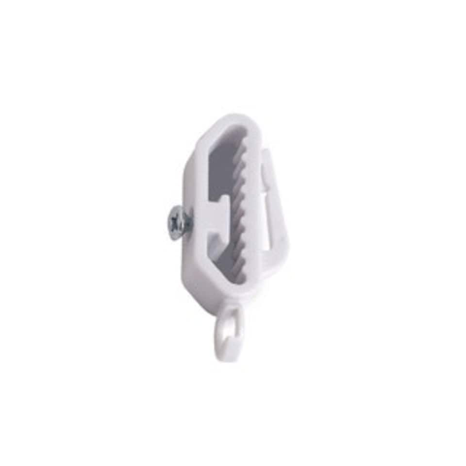 Curtain Track End Stops White | White
