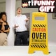 image 3 of Desk Warning Sign - Overstimulated