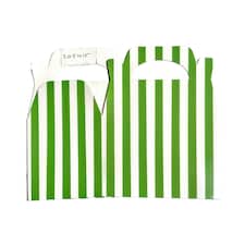 Playwrite Stripe Lunch Box - Green/White - One Size