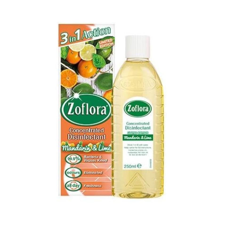 image 1 of Zoflora Mandarin & Lime Disinfectant 250ml