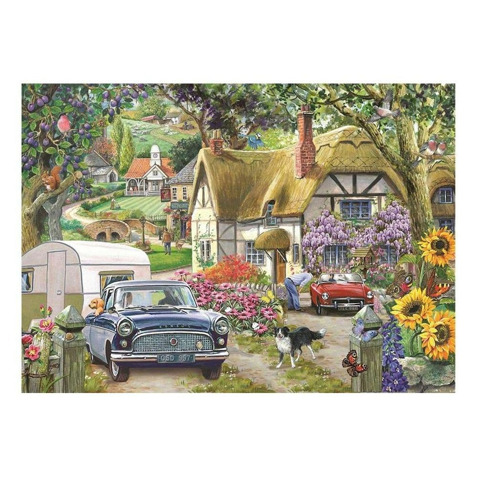 image 1 of The House of Puzzles, Off We Go - BIG 250 Piece Jigsaw Puzzle