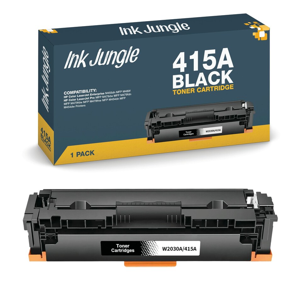 image 1 of HP 415A Black Toner Cartridge Black | Compatible HP 415A Black Toner Cartridge