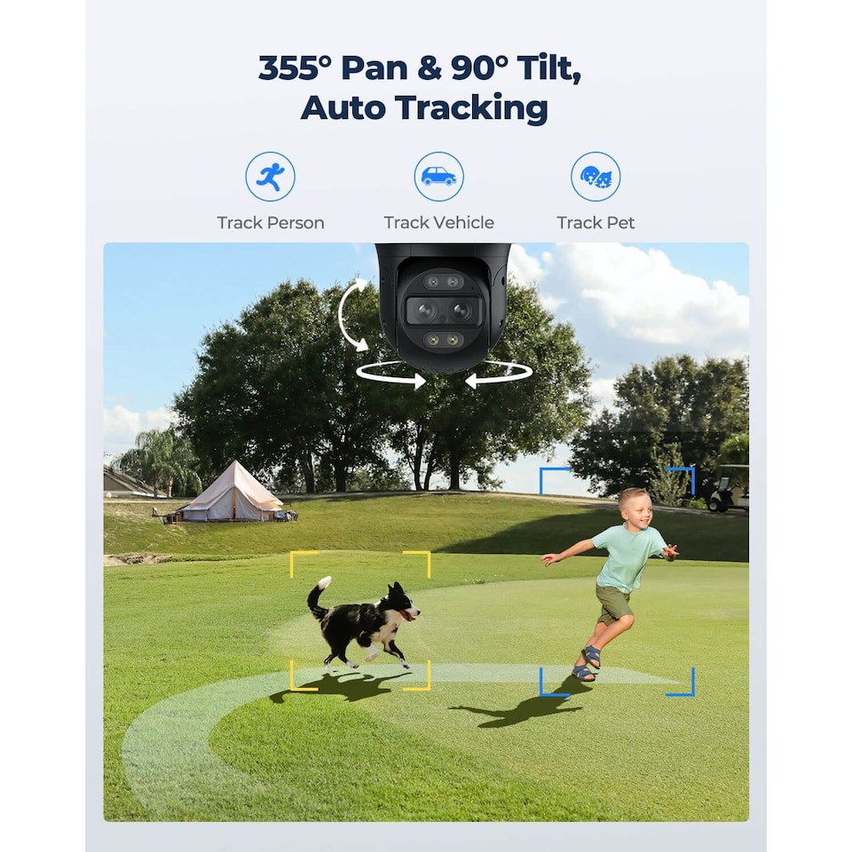 image 1 of Reolink Tracmix 4K Dual-View POS Camera