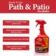 image 2 of Doff Path Patio Weedkiller Ready To Use Systemic Weed Control 1L Spray Bottle