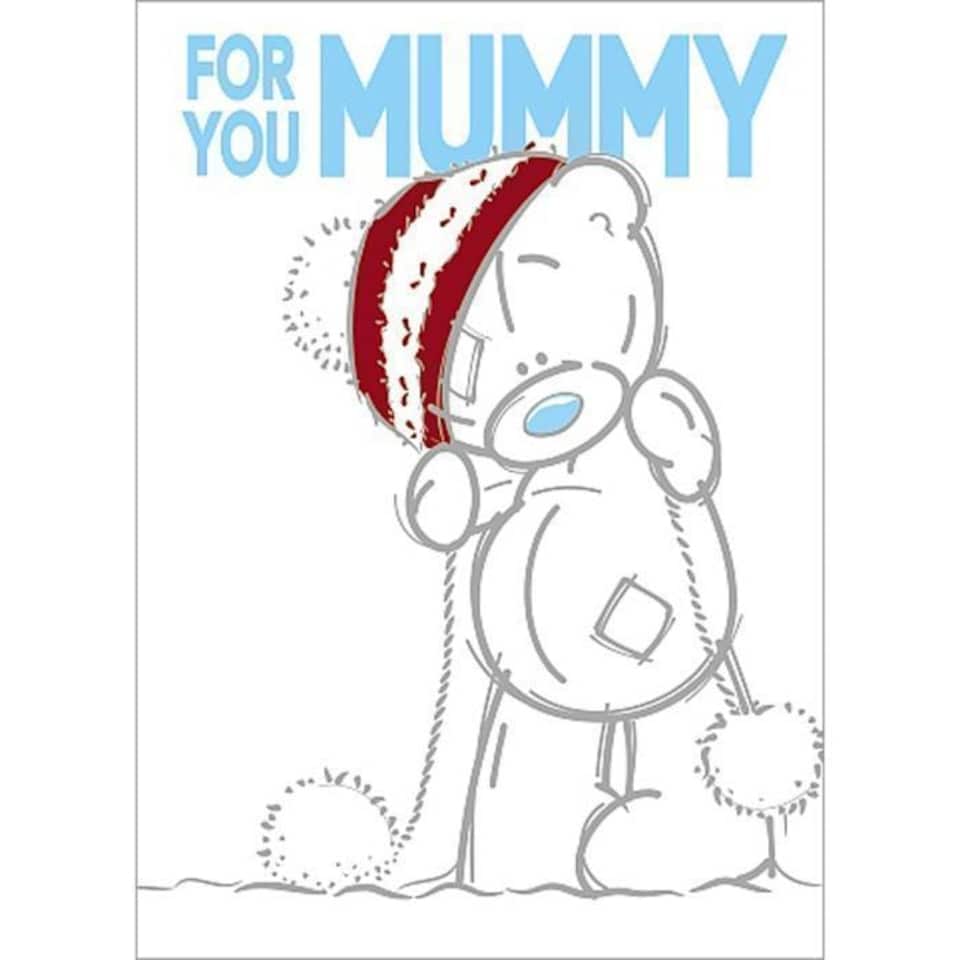 image 1 of Mummy Sketchbook Me to You Bear Christmas Card