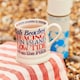 image 6 of Mug: 1 x 300ml Emma Bridgewater Red & Blue Toast Seaside, Half Pint Mug, Ceramic White