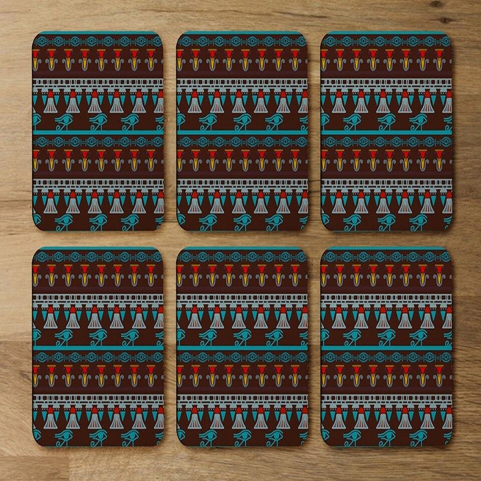 image 1 of Ethnic silhouettes (Coaster)