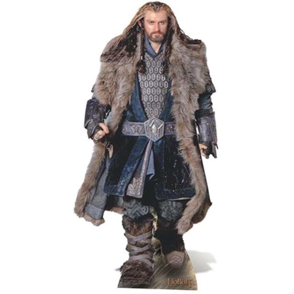 Thorin Oakenshield Hobbit Lifesize Cardboard Cutout 161cm