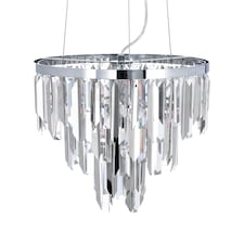 BHS Beekham Ceiling Pendant Light, Chrome