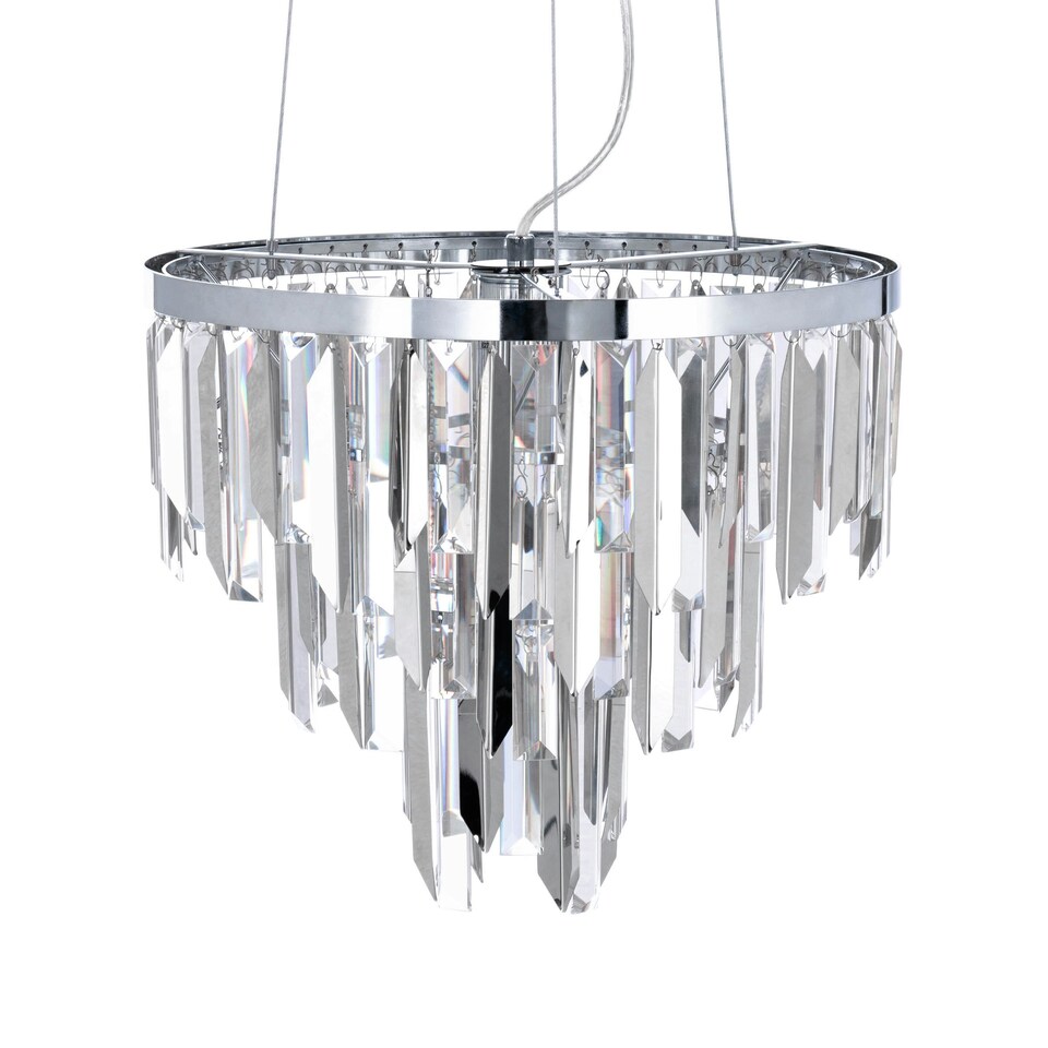 image 1 of BHS Beekham Ceiling Pendant Light, Chrome