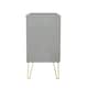 image 3 of Dallas 3 Drawer TV Unit in Dusk Grey (Ready Assembled) | Grey | Dusk Grey