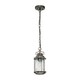 image 2 of Kichler Ashland Bay Outdoor Pendant Ceiling Light Burnished Bronze, IP44