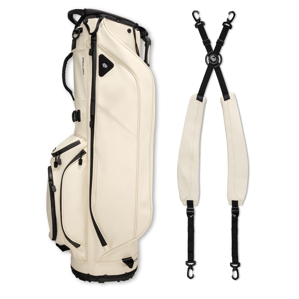 image 1 of Ryder S-Class Golf Bag - Cream