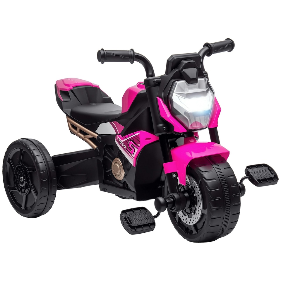 image 1 of AIYAPLAY 3 in 1 Baby Trike with lights, Music, Horn - Pink