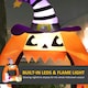 image 3 of Outsunny 4.9FT Tall Halloween Inflatable Pumpkin Archway w/ Cute Ghost