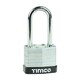 image 1 of Timco - Laminated Padlock Long Shackle (Size 40mm - 1 Each)