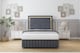 image 2 of Sloomy Boston Gold Steel Plush Divan Bed Base 2 Drawers Right Side With 26 Inch Strutted Headboard & 12 Inch Matching Footboard | Grey | Steel | Double | 1