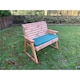 image 1 of Deluxe Rocker Bench With 1 x Bench Cushion Green , 1 x Scatter Cushion Green , 1 x Standard Cover