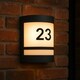 image 4 of CGC KALA Black Stainless Steel Curved Outdoor Wall Light Black
