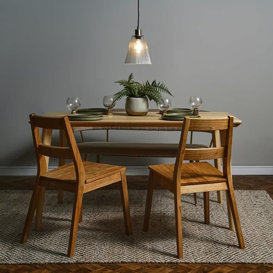 image 1 of ValueLights MacArthur Brushed Gold Pendant Light and Bulb