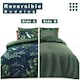 image 7 of Maki Floral Printed Duvet Cover Set Reversible Polycotton Beddings Multi | King