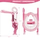 image 2 of CHILDREN BABY TODDLER KID POTTY TRAINING TOILET SEAT TRAINER URINAL CHAIR LADDERO, PINK & WHITE