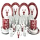 image 1 of 30pc Highland Stag Dinner Set