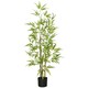 image 1 of Artificial Plant Bamboo Artificial Tree Height 120 cm with Pot