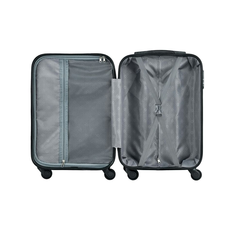 image 1 of MidOcean Budapest Hardshell Trolley Wheel - Matt Silver - One Size | Multi