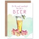image 1 of Wonderful Time Beer Funny Pun Christmas Card