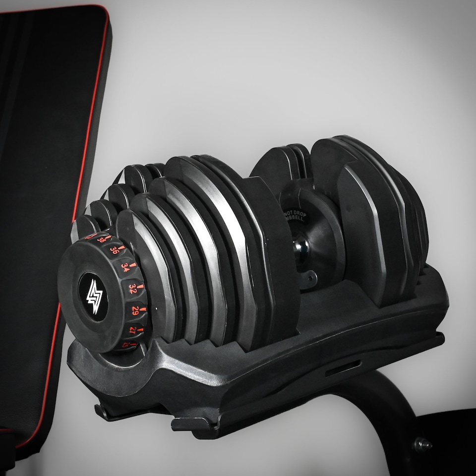 image 1 of GYM SETS UK Adjustable Dumbbell Rack (24kg/40kg)- (Just Rack)