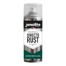 Jenolite Directorust All-in-One Multi-Surface Paint - Hunter Green Gloss - 400ml Spray Can - 3-Pack
