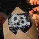 image 3 of Daisy Flower Crown Lady Spring Fashion Woman Her Birthday Card