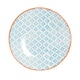 image 1 of Nicola Spring Hand-Printed Kitchen Canister - 1 Litre - Blue | Multi | Multi