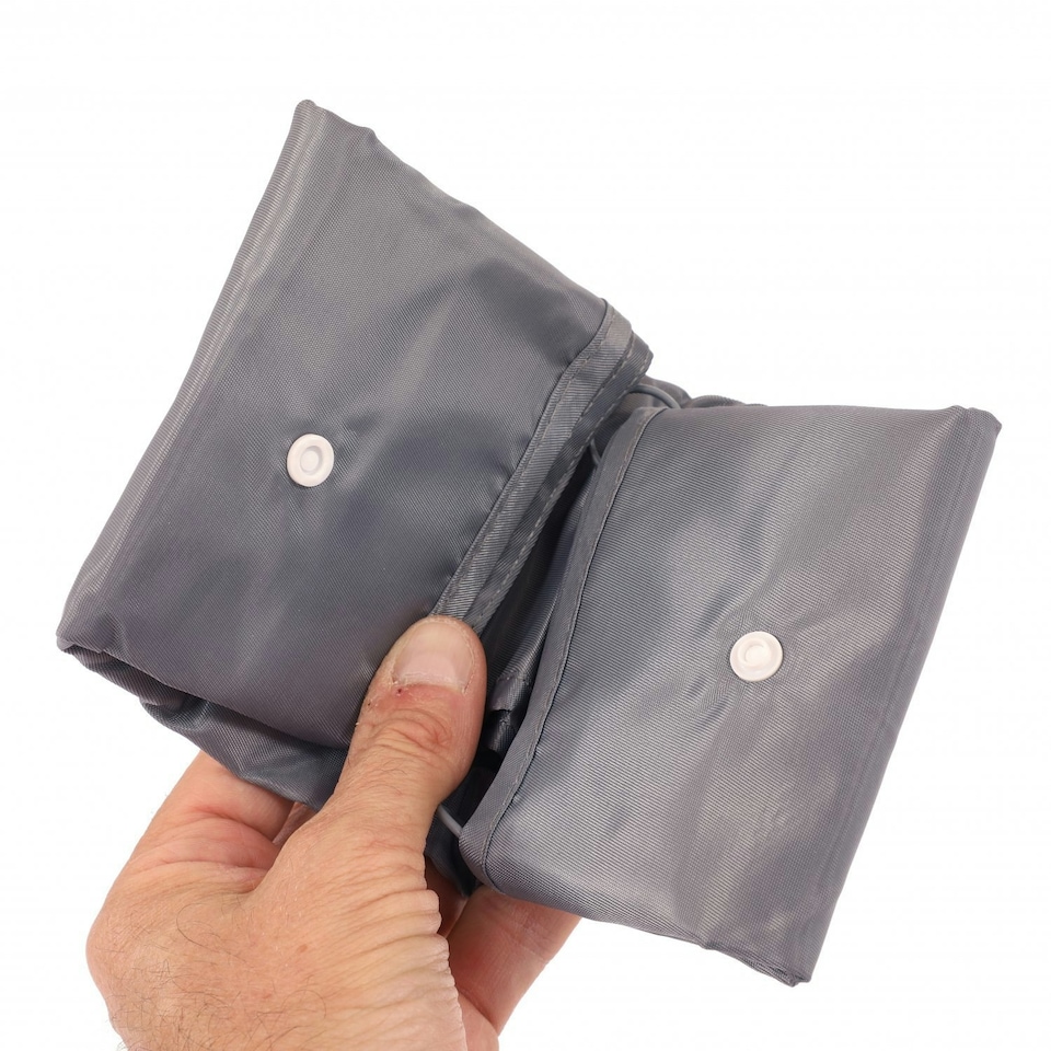 image 1 of Oypla Pack of 6 Waterproof Travel Luggage Organiser Packing Bags Grey