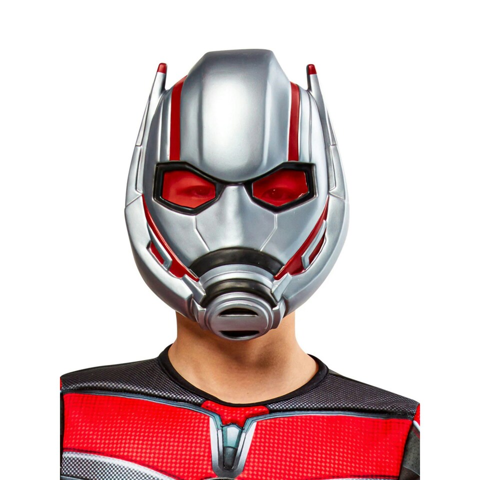 image 1 of Ant-Man Childrens/Kids Deluxe Costume - Red/Black/Silver - 7-10 Years 7