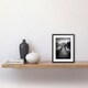 image 2 of Lake Pier Jetty Moody Landscape B&W Photo 9x7" Black Framed Wall Art Print