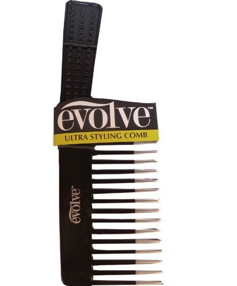 FirstLine Manufacturing Evolve Ultra Styling Comb Black 415