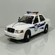 image 2 of 2008 Ford Crown Victoria Police Interceptor 1:24 Scale Greenlight 85543