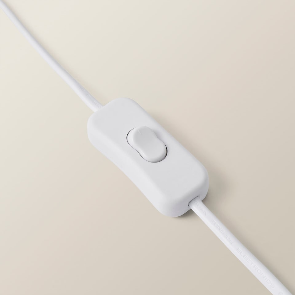 image 1 of ValueLights Hiru Wooden 3 Tier Shelf Floor Lamp Cream Shade | Cream