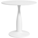 image 1 of HOMCOM Round Dining Table with Steel Base for Living Room, Dining Room
