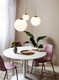 image 4 of Nordlux Grant Indoor Pendant Light Brass Glass E14 Hand Blown Glass - Mains Powered, IP20 | Gold
